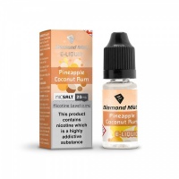 Diamond Mist Nic SALT 'Pineapple Coconut Rum' Flavour E-Liquid 10ml - 10mg & 20mg